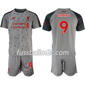 Fußballtrikots Liverpool Firmino 9 Kinder Ausweich Trikotsatz 2018-2019